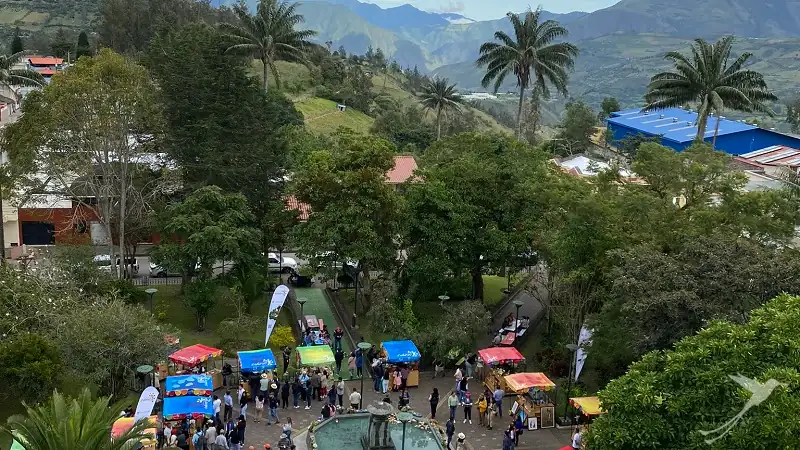 park in the center of Atahualpa