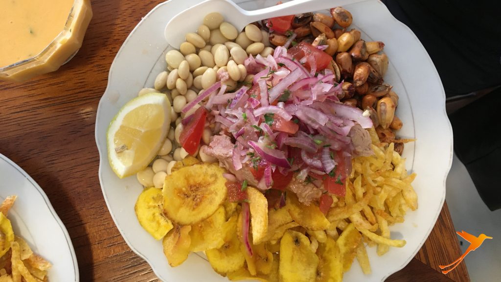 typical Ecuadorian lunch