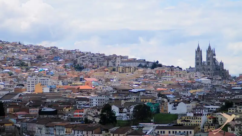 Quito with basilika