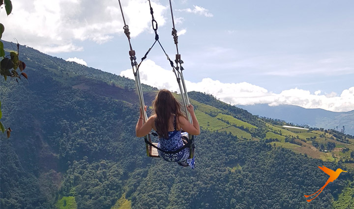 The Swing at the End of the World in Baños