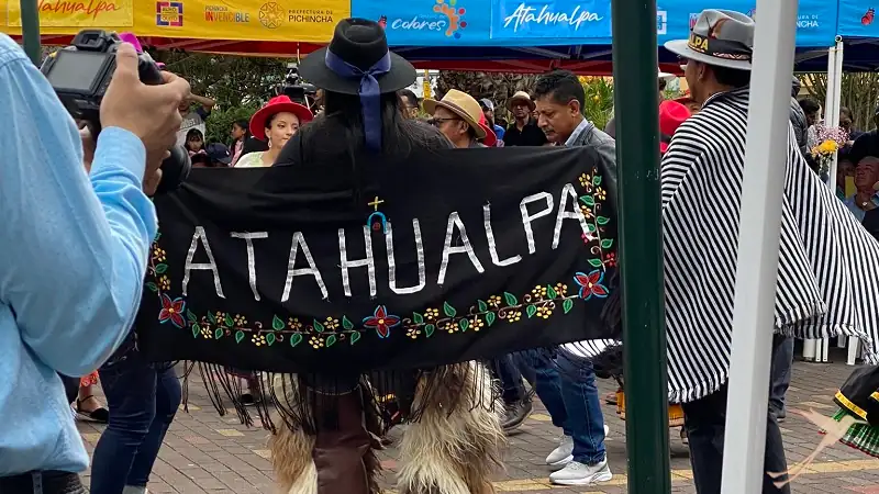 traditional dancers in Atahualpa