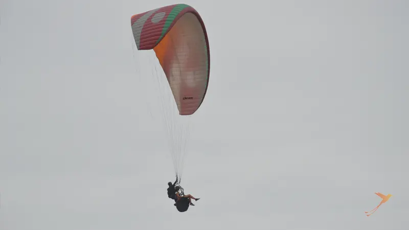 paragliding in Ecuador
