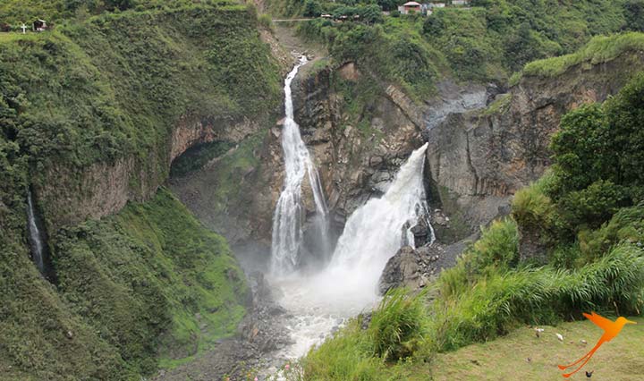 Waterfall in Ecuador
