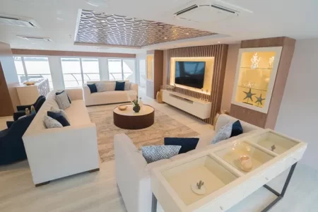 salon of yacht Elite