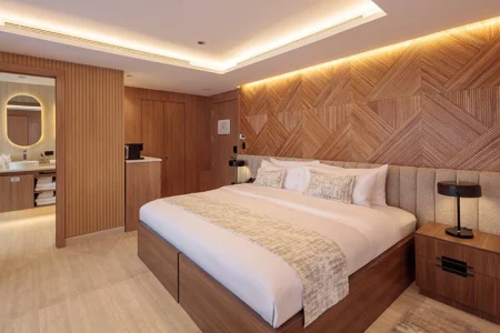 king suite del yate Hermes Galapagos