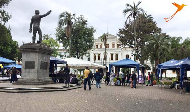 event in the park of ibarra